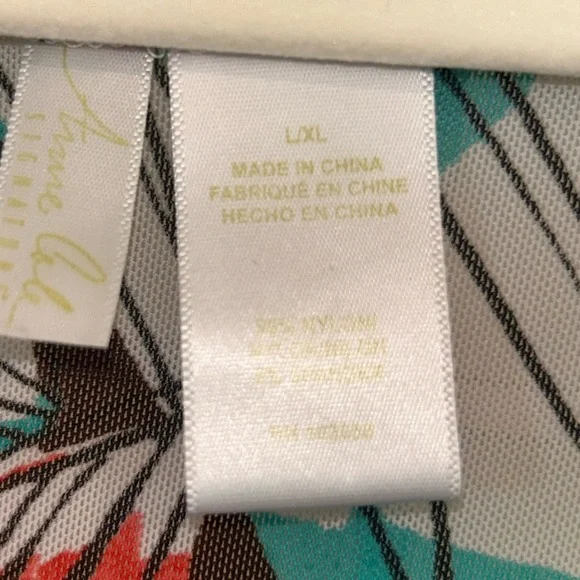 NWOT Anne Cole sheer swim cover up - Picture 4 of 5